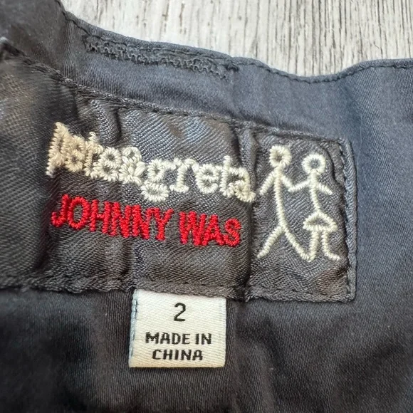 Johnny Was Pete $& Greta Hailey Belted Cargo Pants Boho Chic Utility - Picture 11 of 14